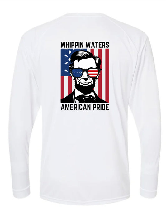 LONG SLEEVE ABRAHAM LINCOLN AMERICAN PRIDE SHIRT