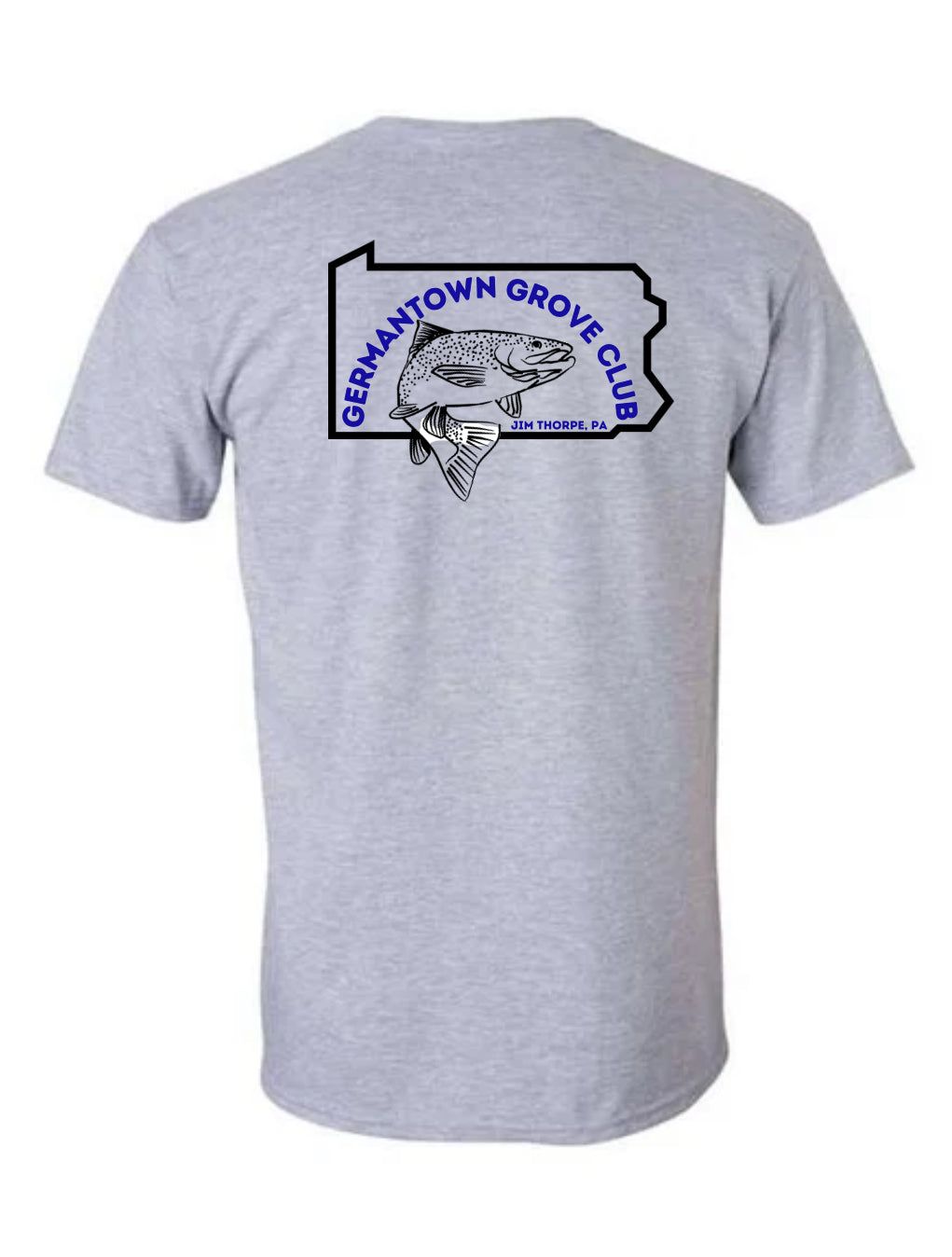 SHORT SLEEVE GERMANTOWN GROVE SHIRT ($5 goes towards fall fish stocking per shirt)