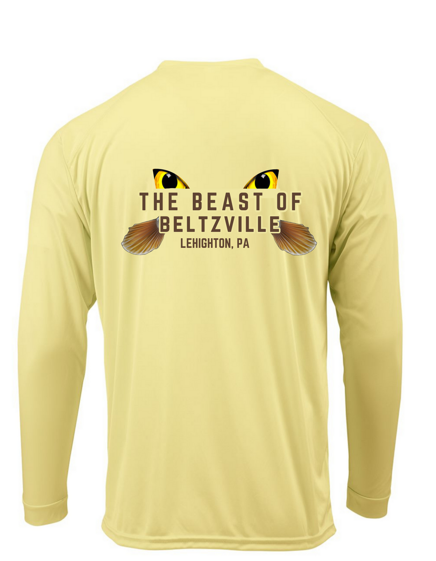 LONG SLEEVE LEGEND OF BELTZVILLE/ BEAST OF BETLZVILLE SPF FISHING SHIRT