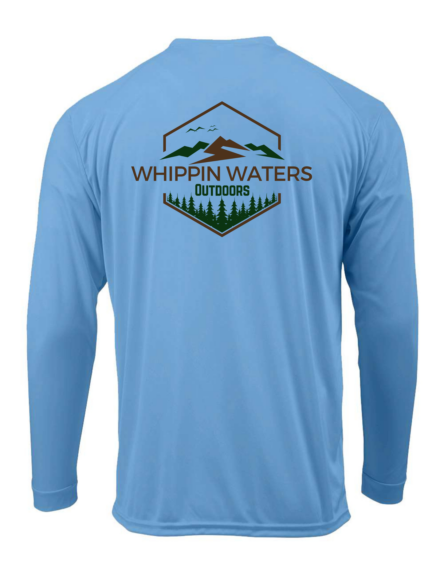 LONG SLEEVE WHIPPIN WATERS OUTDOORS SPF SHIRT