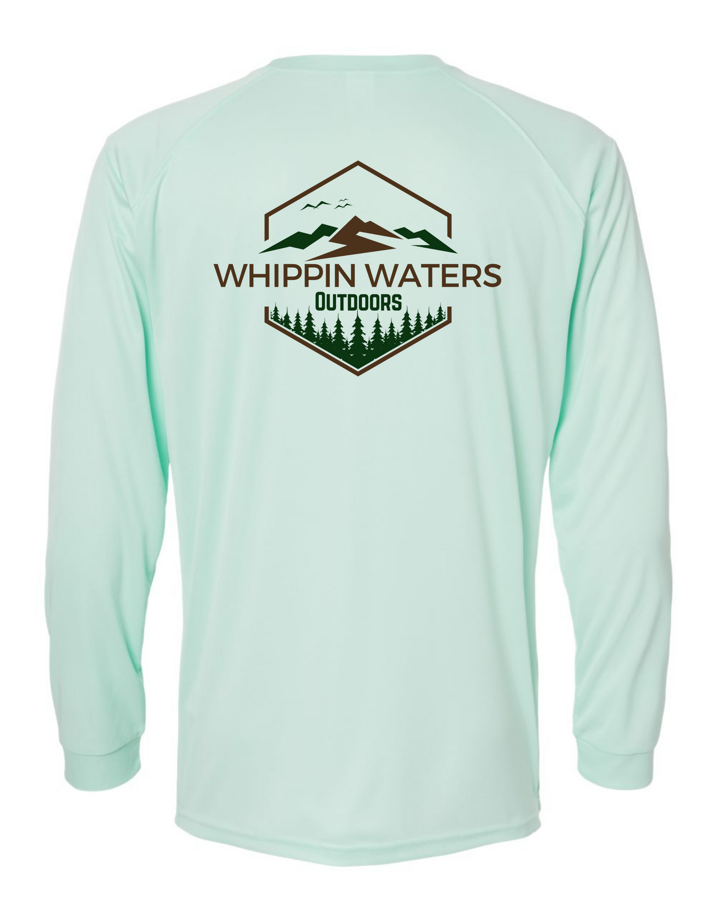 LONG SLEEVE WHIPPIN WATERS OUTDOORS SPF SHIRT