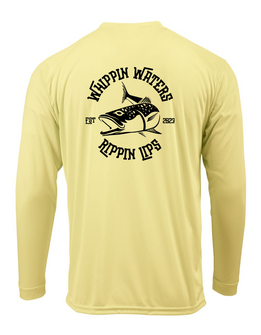 LONG SLEEVE RIPPIN LIPS CRAZY FISH SPF SHIRT