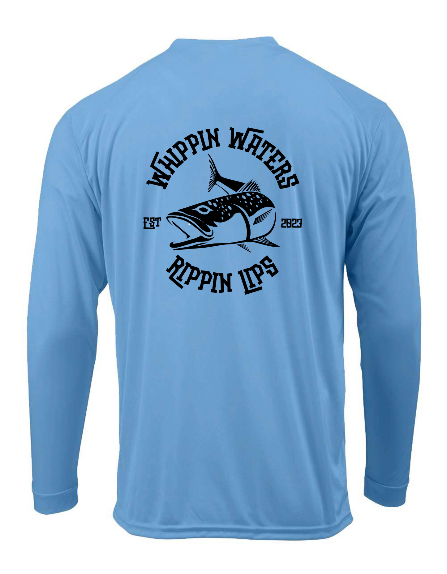 LONG SLEEVE RIPPIN LIPS CRAZY FISH SPF SHIRT