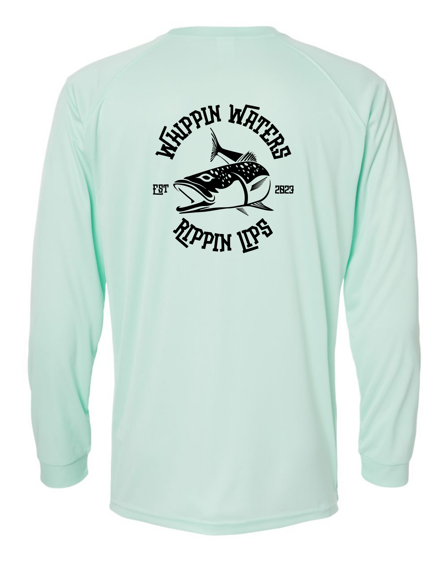 LONG SLEEVE RIPPIN LIPS CRAZY FISH SPF SHIRT